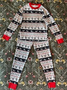 Hanna Andersson Adult Nightmare Before Christmas Pjs- XS top/S pants, mommy & me